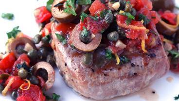 Grilled Tuna Steak Recipe - Nevis, Island