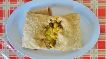 Curried Vegetable Roti Recipe