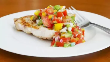 Grilled Swordfish With West Indian and Asian Flavors