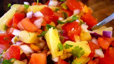 Pineapple Cucumber Salsa Recipe