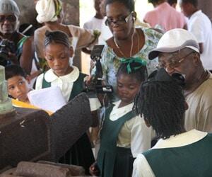 Nevis Students - Museum Day