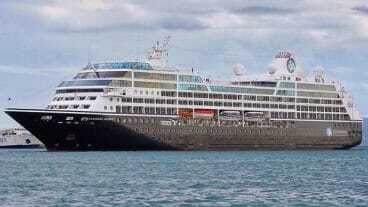 Azamara Cruise Ship - Nevis Island