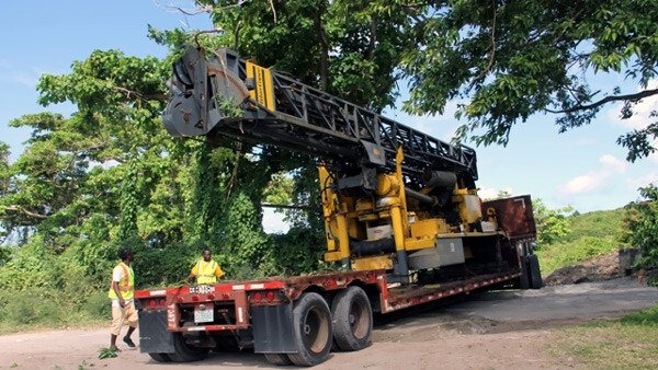 Geothermal Drilling Rig Arrives In Nevis