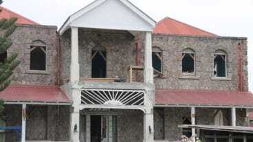 Nevis Government House Being Restored