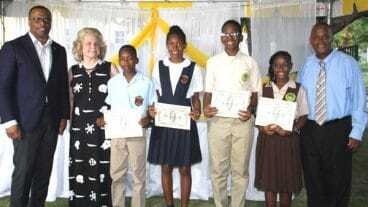 Nevis Students Receive Hamilton Scholarship Award