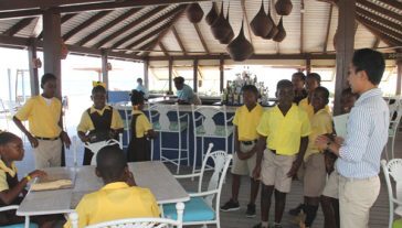 Nevis Students Nisbet Plantation