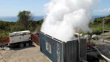 Nevis Geothermal Well Test