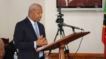 Nevis Public Works Minister Spencer Brand