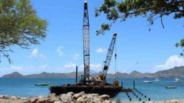 Water Taxi Pier - Oualie Bay, Nevis