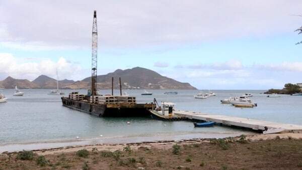 Water Taxi Pier Construction Continues