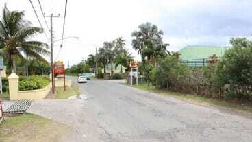 Nevis Main Road at Cliffdwellers