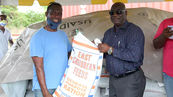 Nevis Agriculture Stakeholders Receive Aid