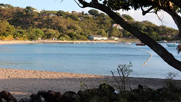 Swimming Zone Off Oualie Beach Nevis