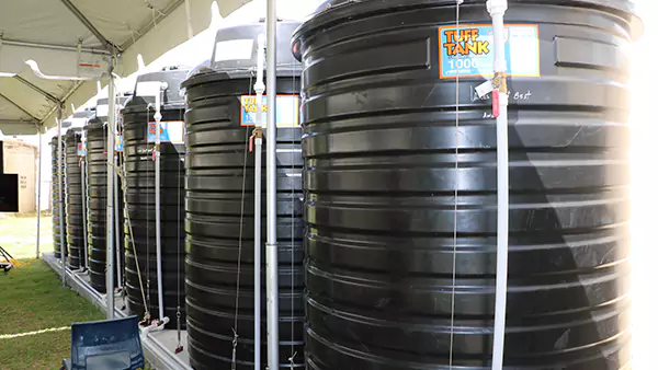 Water Storage System Tanks - Nevis Schools