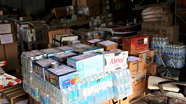 Relief Supplies for St. Vincent