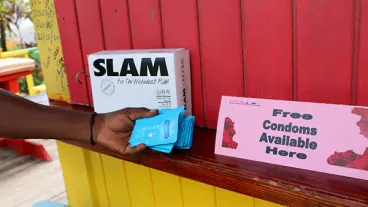 Free Condoms - Sunshine's Beach Bar - Nevis