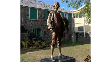 Unveiling of Alexander Hamilton Statue