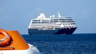 Azamara Onward Cruise Ship In Nevis