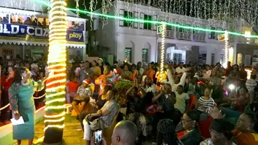 Christmas Tree Lighting in Charlestown, Nevis