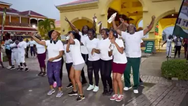 Ministry of Small Business and Entrepreneurship Hosts All-White Silent Sweat Fete in Basseterre