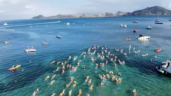Nevis to St Kitts Cross Channel Swim.