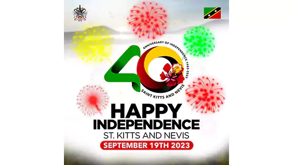 St. Kitts - Nevis Celebrates 40 Years of Independence St. Kitts - Nevis Celebrates 40 Years of Independence