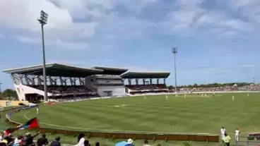 The Sir Viv Richards stadium in Antigua - Caribbean Cricket Tournament.