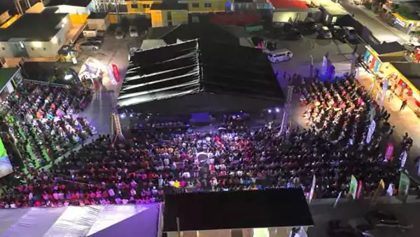 Capacity audience at the Cultural Complex for Nevis Culturama 50.