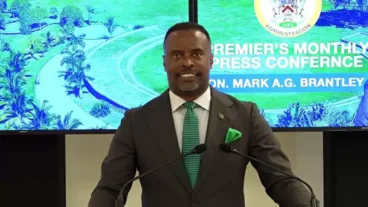 Mark Brantley Minister of Nevis Tourism.