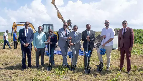 St Kitts - Nevis Breaks Ground On Water Desalination Plants.