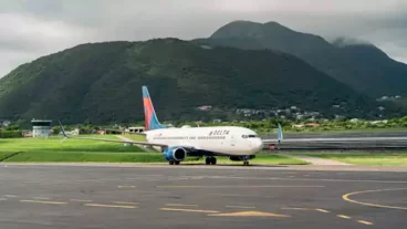 Delta Flight from New York To St. Kitts.