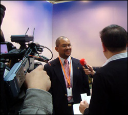 Abdullah Skerritt - Taipei Travel Fair - 2011