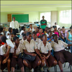 Students Learning About HIV-AIDS