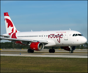 Air Canada Rouge Plane