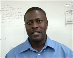 Sergeant Alanzo Carty of the Royal St. Christopher and Nevis Police Force