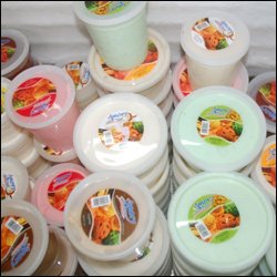 Amory Ice Cream Products On Display