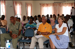Participants Discuss Nevis Animal Control Issues