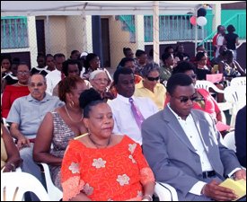 Audience At Renamed Nevis Netball Complex