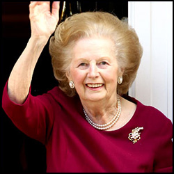 Baroness Margaret Thatcher