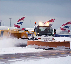 British Airways Flights Grounded Due To Snow