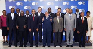 Caribbean Leaders At Brazil Summit