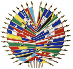 The Flag Of The CARICOM Organization