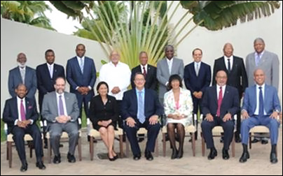 CARICOM Leaders IN St. Lucia