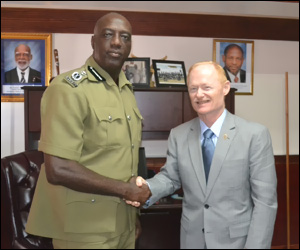 Commissioner Walwyn and Gary Bennett Commissioner Walwyn and Gary Bennett