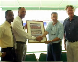 St. Kitts - Nevis Honors Charles Wilkin