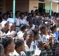 Charlestown, Nevis Primary School Students