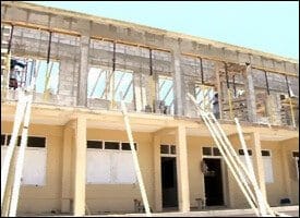 Ongoing Construction At Charlestown Secondary School