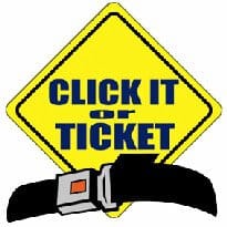 Clickit or Ticket Seatbelt Laws