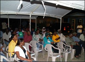 Audience At Cotton Ground Town Hall Meeting