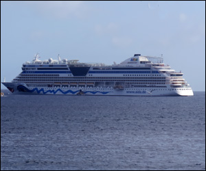 Cruise Ship In St. Kitts